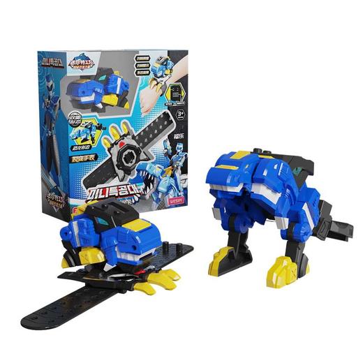 「数款可选」迷你特工队手表变形玩具金刚机器人电子恐龙力量男孩子 商品图4