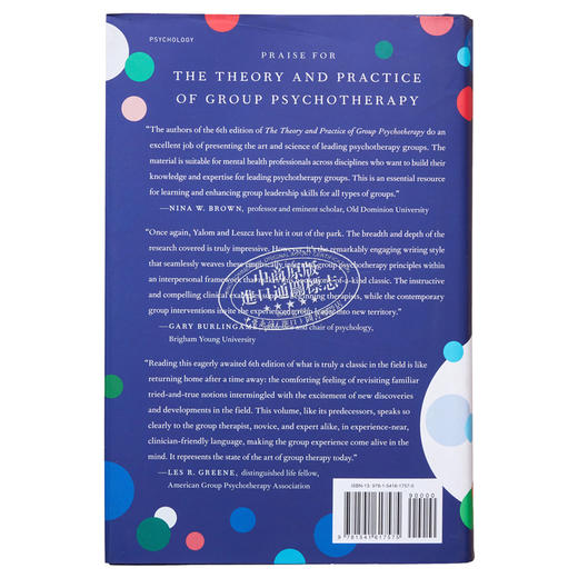 【中商原版】团体心理治疗 理论与实践（第六修订版）The Theory and Practice of Group Psychotherapy 英文原版 Irvin D Yalom Molyn 商品图1