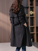 【定制25天】高级感风衣外套女2023秋季新款韩版系带宽松显瘦中长款大衣 商品缩略图1