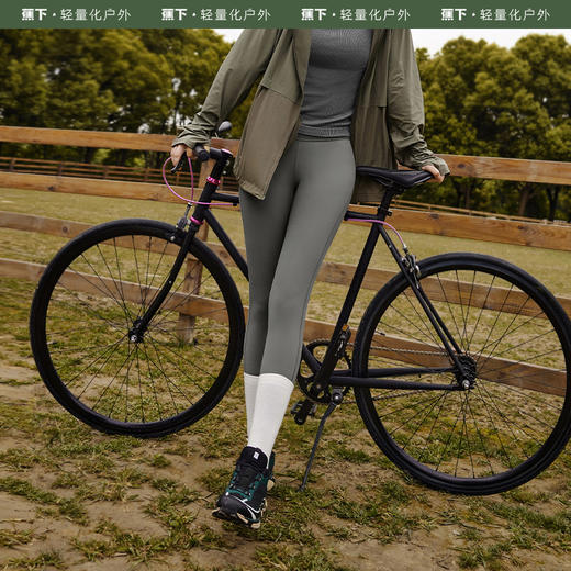 蕉下鲨鱼裤SF25523女外穿薄款高腰提臀百搭紧身打底裤运动瑜伽裤 商品图5