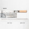 贝印日本进口旬刀VG10中式菜刀大马士革钢套装菜刀家用锻打切菜刀 商品缩略图4