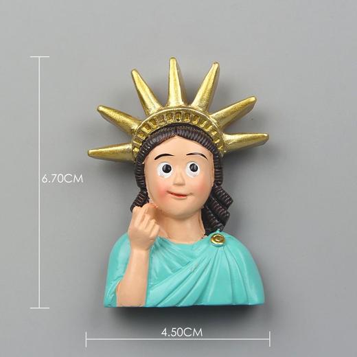 卡通梵高冰箱贴磁吸网红冰箱贴3d立体贴装饰贴磁铁 商品图8