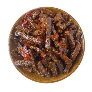 张飞冷吃豆干香辣味100g豆腐干四川特产办公室休闲解馋零食麻辣小吃 商品图4