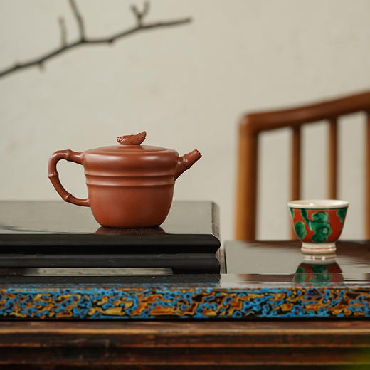 龙德堂陶艺 汤宣武制 《希望》原矿底槽清 210cc 库存请咨询客服 商品图3