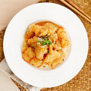 正大食品（CP）锅包肉1.8斤 东北菜冷冻鸡肉 本成品酥脆无料汁 商品图3