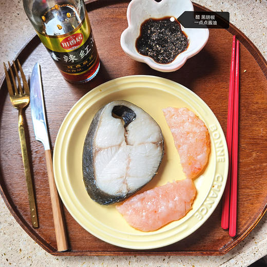 大黄鲜森 阿拉斯加黑鳕鱼整条1kg 新鲜冷冻深海鳕鱼块 商品图4