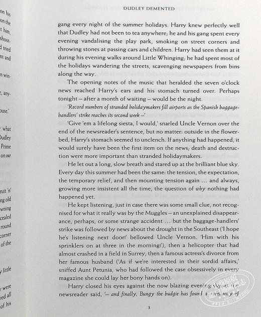 预售 【中商原版】哈利波特与凤凰社 哈利波特5 礼品版精装 Harry Potter and the Order of the Phoenix 英文原版 JK Rowling 商品图5