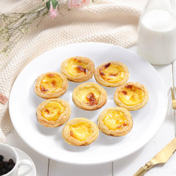 安特鲁七哥葡式蛋挞皮1.632kg 102个装 儿童空气炸锅烤箱生皮烘焙半成品 商品图2