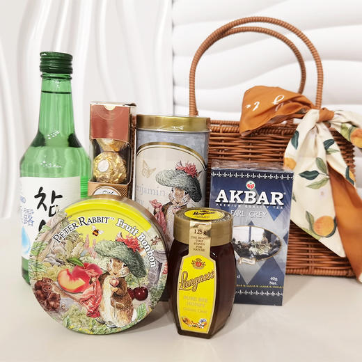 预定伴手礼|婚庆满月商务—藤编蓝方形提包伴手礼  020323-1/057771/040265/011321/030602/060837-3 商品图2