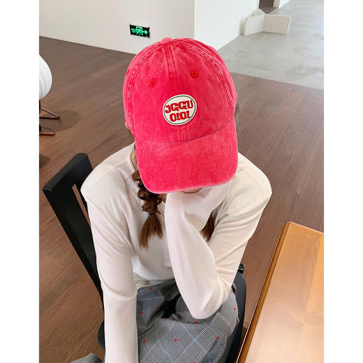 ~元气糖果~彩虹色刺绣贴布棒球帽 商品图2