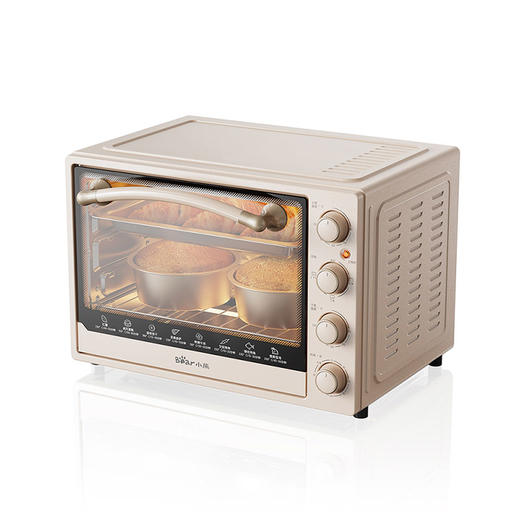 【小程序】小熊电烤箱 DKX-B40L9 暖杏色 机械式控制 商品图0