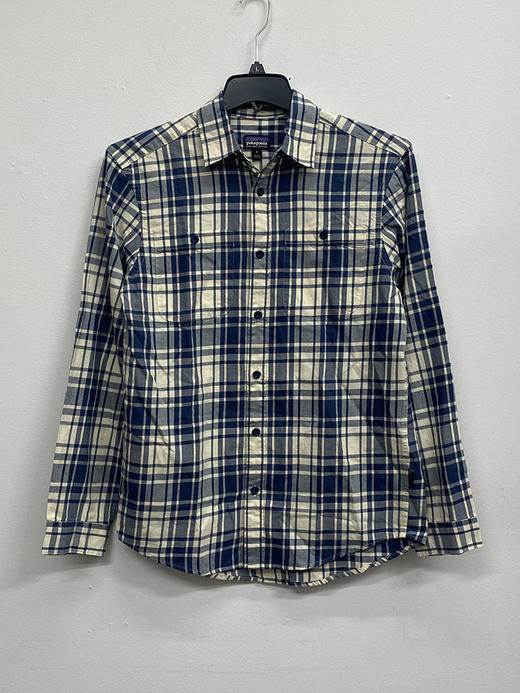 Patagonia 男士 PIMA 纯有机棉双口袋格子衬衫 53838 商品图0