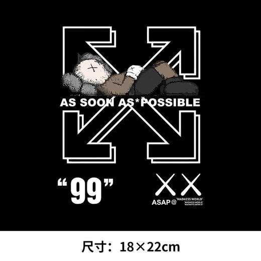 芝麻街烫画图案卡通热转印烫画贴卫衣衣服定做烫图白墨2023新款 商品图0