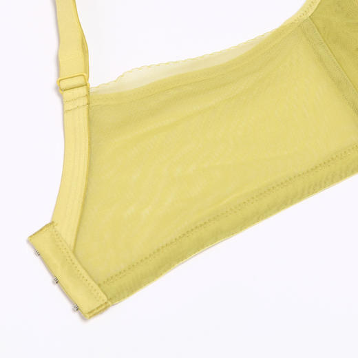 都市丽人聚拢升杯B杯适穿舒适更聚拢蕾丝内衣薄款3/4杯常规文胸软钢圈三排扣YB32A5 商品图7