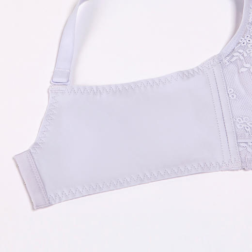 都市丽人聚拢升杯B杯适穿舒适更聚拢蕾丝内衣加厚款3/4杯常规文胸树脂胶圈三排扣新年本命年红品YB31A1 商品图7