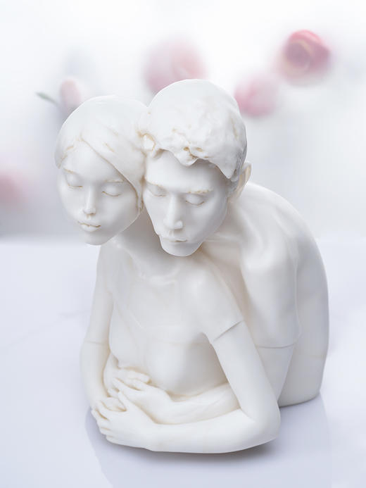 稀奇艺术桌面摆件向京《因为爱情》雕塑客厅创意饰品情人节礼物 商品图1