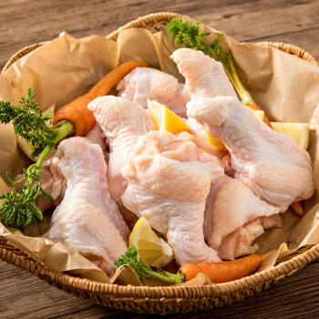 六和 鸡翅根  3斤  白羽鸡冷冻鸡翅膀烧烤酱卤食材 商品图1