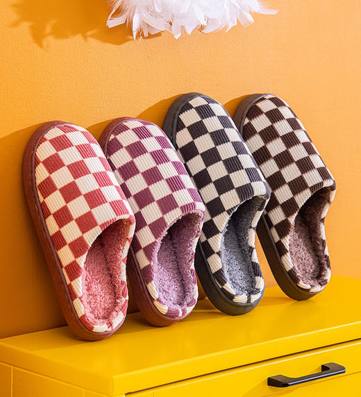 【秋冬常备❗️棉拖鞋新款】 男女家用拖鞋批发室内保暖情侣家居棉拖男士父亲节礼物新年礼盒年货礼盒 商品图0