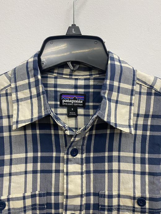 Patagonia 男士 PIMA 纯有机棉双口袋格子衬衫 53838 商品图2