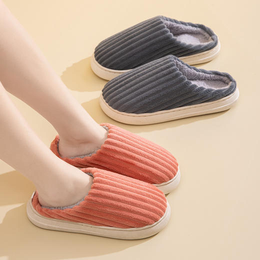 【反季福利 一双不一样的棉拖鞋 】情侣棉拖鞋 冬季保暖室内外家居防滑男女家用加厚棉拖 父亲节礼物新年礼盒年货礼盒 商品图1