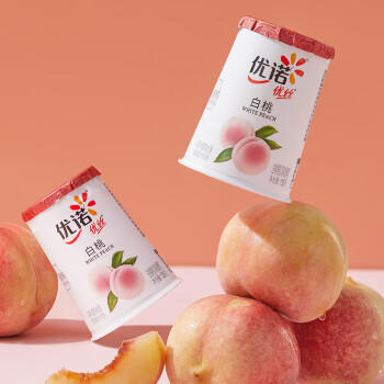 优诺（yoplait）优丝白桃果粒酸奶135gx3杯 营养早餐 低温酸奶牛奶 风味发酵乳 商品图4