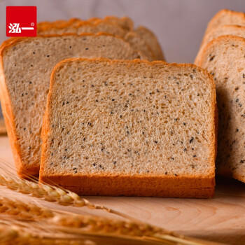泓一奇亚籽全麦面包1斤手撕早餐面包健身粗粮无蔗糖代餐零食500g 商品图2