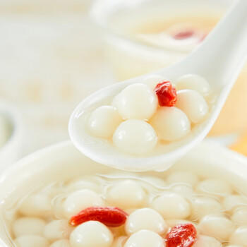 千味央厨糯米小圆子无馅汤圆300g*2袋儿童早餐食品半成品早饭早点速食冷冻 商品图0