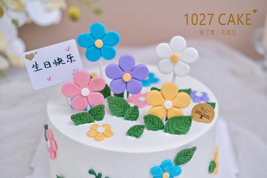 1027CAKE | 可爱ins风  翻糖花花 简约小清新 商品图1