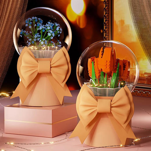 【鲜花啵啵球 予你万千欢喜】JAKI手棒花礼啵啵球花束 七夕礼物 让氛围感拥抱你 商品图1