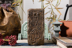 神仙造像汉砖砚-080810