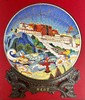 布达拉宫掐丝珐琅装饰盘 商品缩略图1
