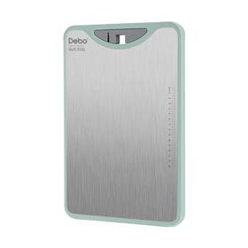 德铂Debo 科特妮双面菜板 DEP-801 316不锈钢+竹木料砧板