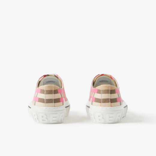 BURBERRY 巴宝莉 女士格纹系带休闲运动鞋 格子 8072374 A8790 商品图2