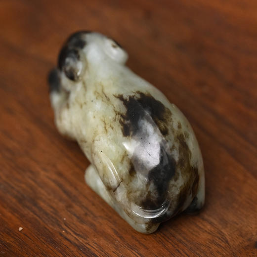 清 玉雕老鼠把件 商品图3