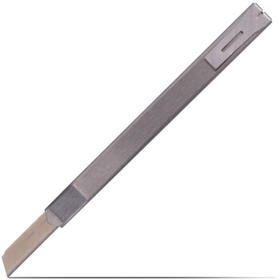 得力（deli）5把金属小号美工刀 自动锁裁纸刀小刀 办公用品 银色 P02058-05