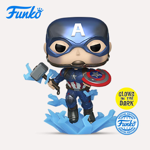 MINDstyle独家限定套装（Funko POP!  美漫 Chase雷神+美国队长+蜘蛛侠）限定手办公仔摆件 商品图3