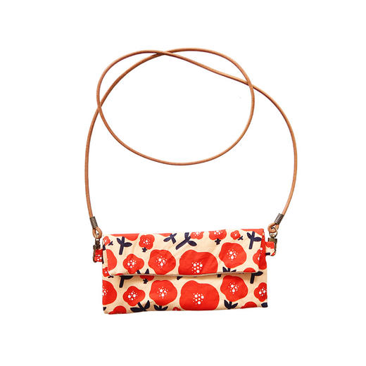 HUJI祤集Comfy斜挎包插画花花 商品图5