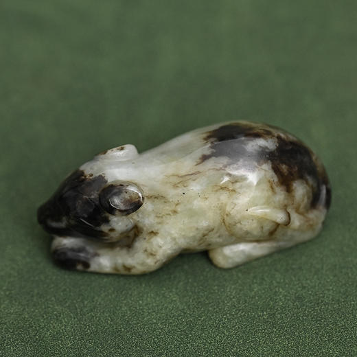 清 玉雕老鼠把件 商品图4