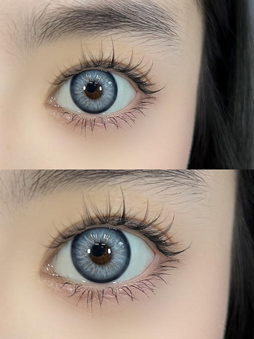 SinceCon 诺艾尔 月抛 2片 14.5mm 参考着色13.7mm 基弧8.5 含水40% 新锐国货 商品图2