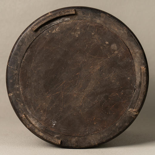 清 红木雕花卉纹花口笔海 商品图4