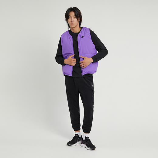 【库存有限 无货将做退款】Nike/耐克男子CLUB+ WINTER VEST REV开衫马甲DQ4879-010 商品图2