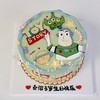 巴斯光年卡通手绘蛋糕-低糖处理无添加 商品缩略图2