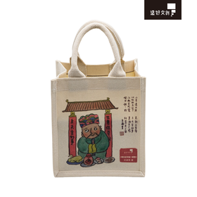 灶王爷手提袋帆布包餐包