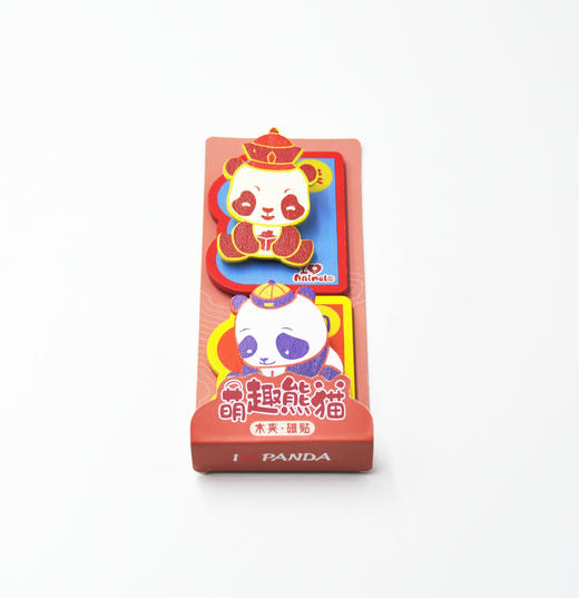 萌趣木夹磁贴*熊猫 商品图1