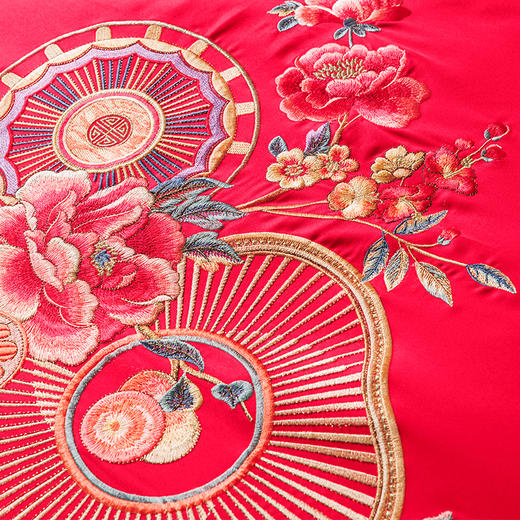 多喜爱 喜玫瑰婚庆床上用品六件套 心想事成cs 商品图4