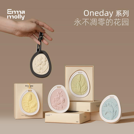 oneday浮雕花园香薰挂片礼盒 商品图0