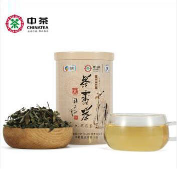中粮-中茶2021白茶蝴蝶茶寿茶单听50g 商品图0