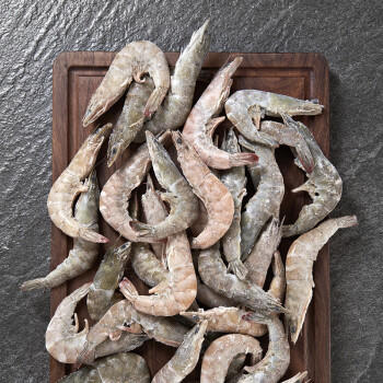 1号会员店（One's Member）精选盐田有机白虾 海鲜食材盐田养殖 无添加健康单冻干净 净重1kg 商品图0