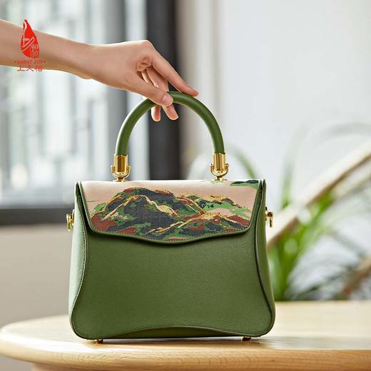 SAINTJOY/上久楷 宋锦女式拎包  锦绣山河  BWS23A0102 商品图0