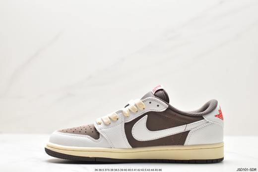 耐克fragment x Travis Scott x Nike Air Jordan 1 Low倒钩休闲运动板鞋DM7866-001男女鞋 商品图2